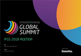 Ifgs 2018 Agenda