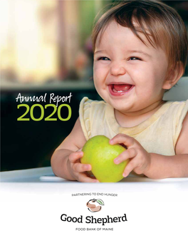 Download Good Shepherd Food Bank's 2020 Annual Report