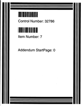 32786 Item Number: 7 Addendum Startpage