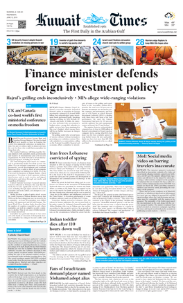 Kuwaittimes 12-6-2019.Qxp Layout 1