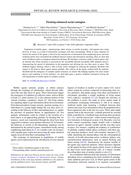 Flocking-Enhanced Social Contagion