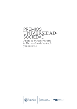 Premios Universidad- Sociedad