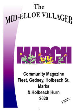 Community Magazine Fleet, Gedney, Holbeach St. Marks & Holbeach