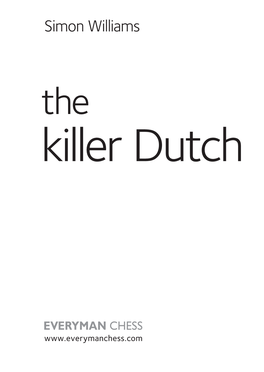 Simon Williams the Killer Dutch