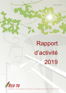 Rapport D'activité 2019