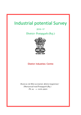 Industrial Potential Survey