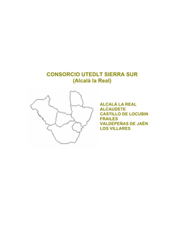 CONSORCIO UTEDLT SIERRA SUR (Alcalá La Real)