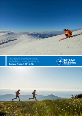 Mount Buller and Mount Stirling Alpine Resort Manag Ement Board