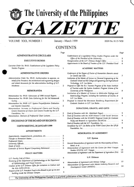 Gazette-1999.Pdf