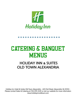 Catering & Banquet Menus