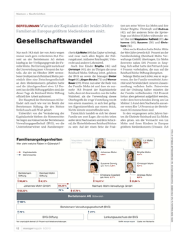 Gesellschaftswandel Hannes (60), Susanne (58) Und Chris- Tiane (56)