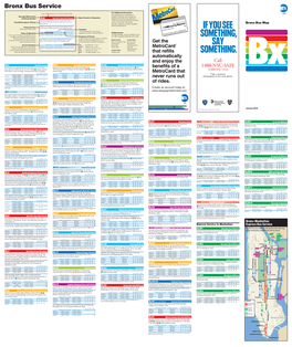 Bronx Bus Map January 2013