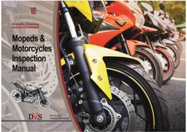 DVS Inspection Manual: Mopeds and Motorcycles