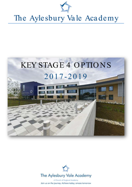 KEY STAGE 4 OPTIONS 2017-2019 the Aylesbury Vale Academy