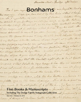 Fine Books & Manuscripts