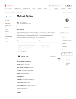 Mullvad Review