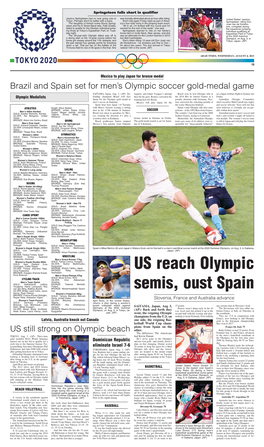 US Reach Olympic Semis, Oust Spain