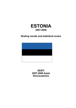 Estonia 2007-2008