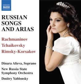 RUSSIAN SONGS and ARIAS Rachmaninov