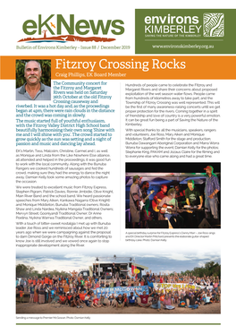 Fitzroy Crossing Rocks Craig Phillips, EK Board Member