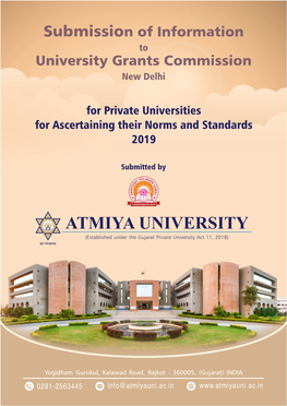 01 Final Proforma Atmiya University-Rajkot-Gujarat-India.Pdf