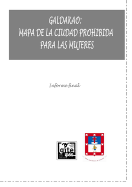 Galdakao: Mapa De La Ciudad Prohibida Para Las Mujeres