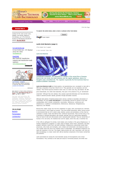 Lactic Acid Bacteria (Page 1)