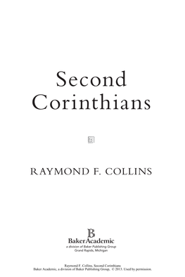 Second Corinthians