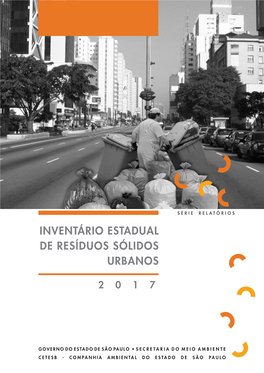 Inventário Estadual De Resíduos Sólidos Urbanos 2017 / CETESB ; Coordenação E Redação Maria Heloisa P
