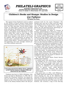 Children's Books and Stamps: Studies in Design Gyo Fujikawa