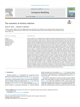 The Economics of Territory Selection