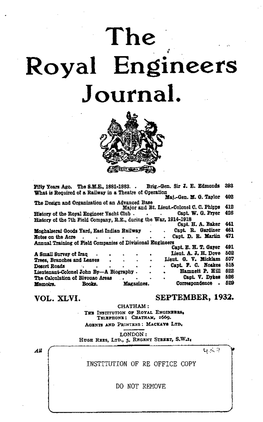 Royal Engineers Journal