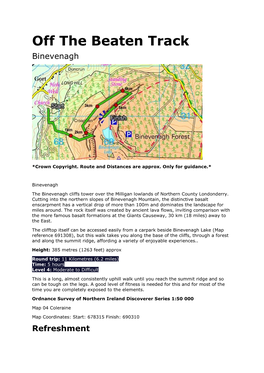 Off the Beaten Track Binevenagh