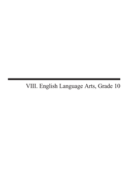 MCAS 2019 Released Items English Language Arts, Grade 10