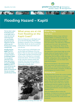 Flooding Hazard – Kapiti