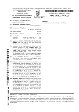 WO 2018/227069 Al 13 December 2018 (13.12.2018) W !P O PCT