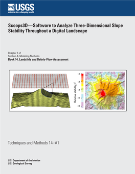 Scoops3d: Software to Analyze 3D Slope Stability Throughout a Digital