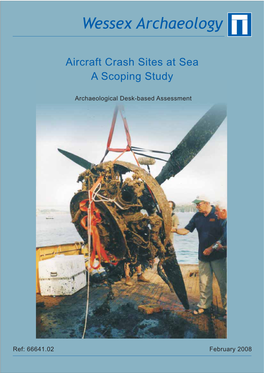 Aircraft Crash Sites at Sea: a Scoping Study