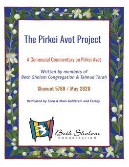 The Pirkei Avot Project
