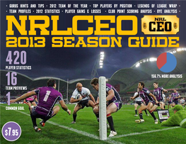 2013 Season Guide