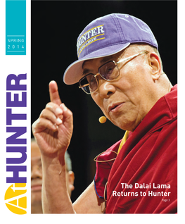 The Dalai Lama Returns to Hunter Page 3