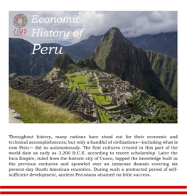 Economic History of Peru