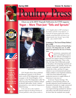 UPC Spring 2008 Poultry Press