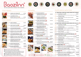 BAOZIINNTABLE MENU A4-2021V2