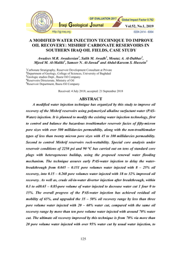 Rumaila and West-Qurna Oil Fields South Iraq, Unpublished Msc Thesis