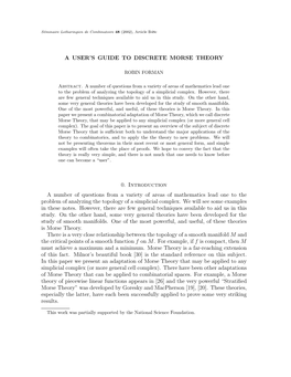 A User's Guide to Discrete Morse Theory