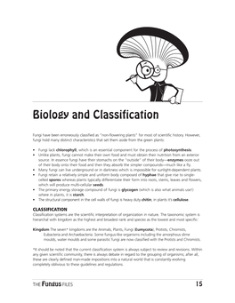 Biology and Classification