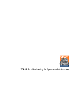 OSCON TCP/IP Troubleshooting 2008