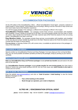 Accommodation Packages