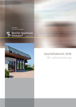 Geschäftsbericht 2018 181